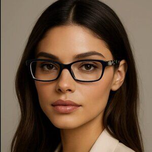 NEW Coach Black Bernice Eyeglasses (844)